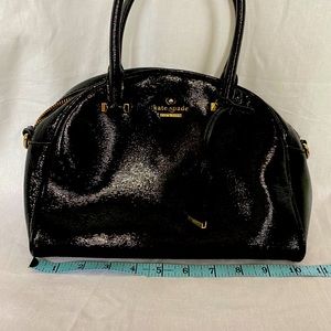 Kate Spade Black patent leather handbag